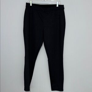 Max Studio Charcoal Grey Pull-On Ponte Leggings Size XL